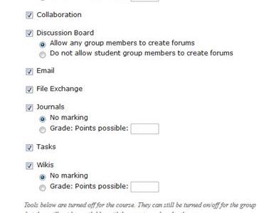 You can assign groups to any of the activities.